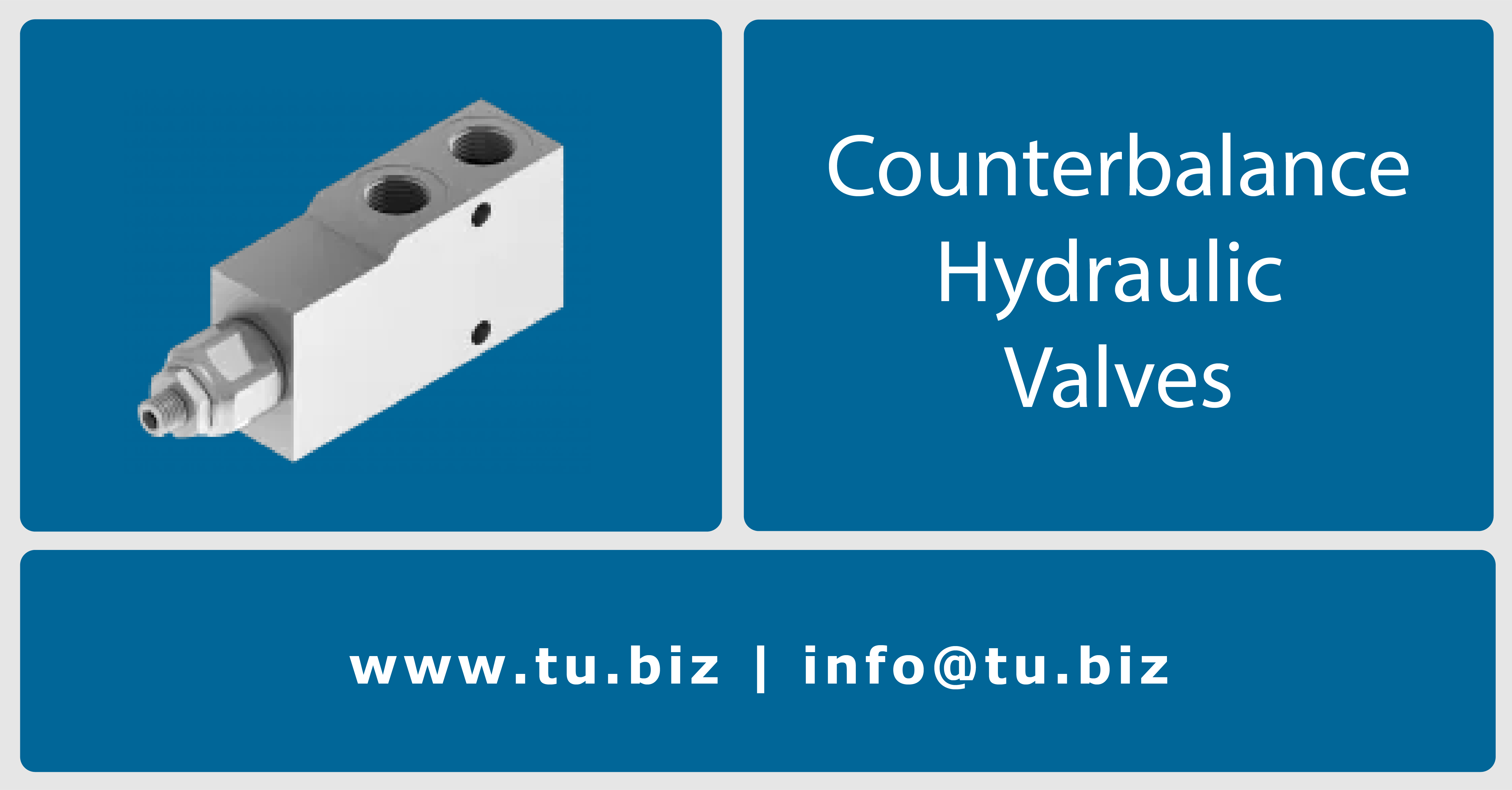 TU Hydraulic Mobile Counterbalance Valves